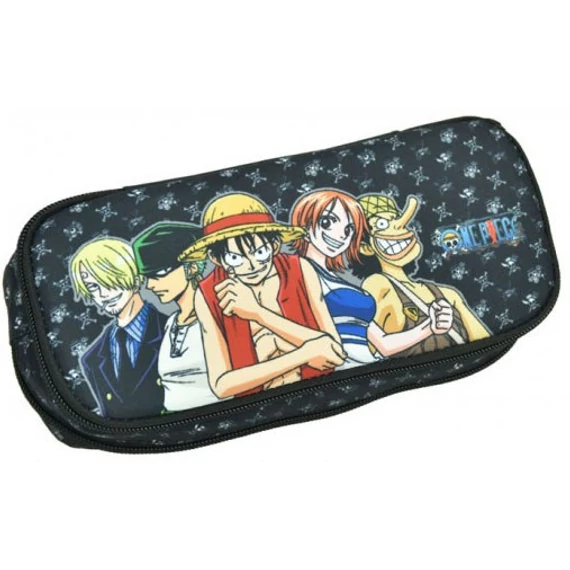 One Piece Crew 2 rekeszes tolltartó 23,5 cm