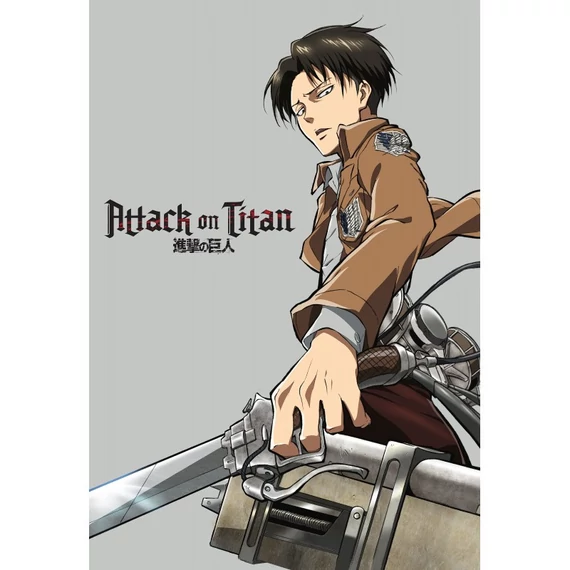 Attack on Titan Levi's Blades polár takaró 130x170 cm Attack on Titan Levi's Blades polár takaró 130x170 cm