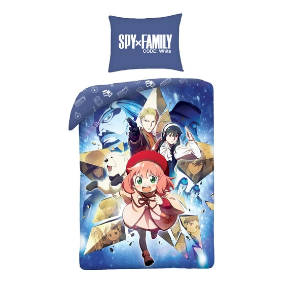 Spy × Family Starlight Mission ágyneműhuzat 140×200cm, 70×90 cm microfibre Spy × Family Starlight Mission ágyneműhuzat 140×200cm, 70×90 cm microfibre