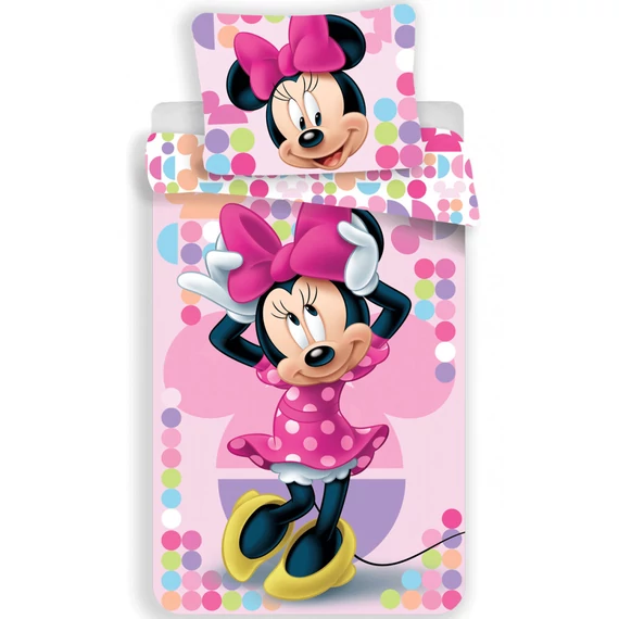 Disney Minnie Colorful ágyneműhuzat 140×200cm, 70×90 cm Disney Minnie Colorful ágyneműhuzat 140×200cm, 70×90 cm