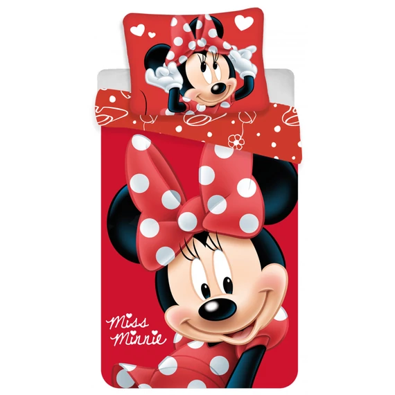 Disney Minnie Miss ágyneműhuzat 140×200cm, 70×90 cm microfibre Disney Minnie Miss ágyneműhuzat 140×200cm, 70×90 cm microfibre