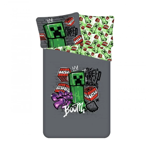 Minecraft Metro Art ágyneműhuzat 140×200cm, 70×90 cm Minecraft Metro Art ágyneműhuzat 140×200cm, 70×90 cm