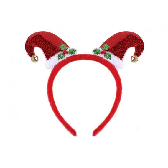 Mikulás sapka Santa fejpánt