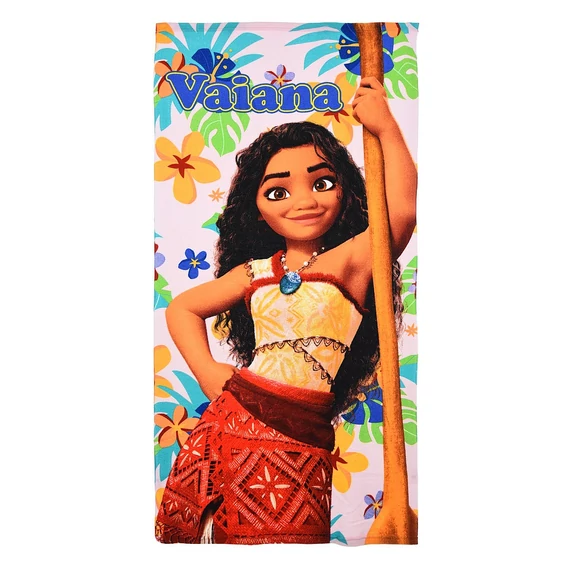 Disney Vaiana fürdőlepedő, strand törölköző 70x140cm (Fast Dry)