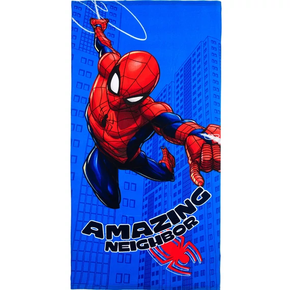 Pókember Neighbor fürdőlepedő, strand törölköző 70x140cm (Fast Dry)