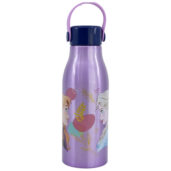 Disney Jégvarázs Journey Flexi alumínium kulacs csavaros kupakkal, akasztóval 760 ml Disney Jégvarázs Journey Flexi alumínium kulacs csavaros kupakkal, akasztóval 760 ml