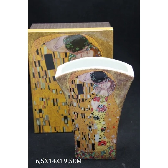 Porcelánváza 14x19,5cm Klimt:The Kiss, P.P.W3A46-08771