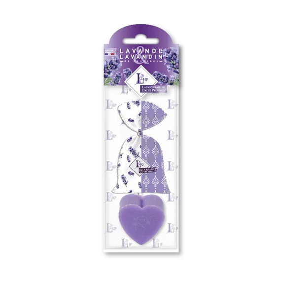 Levendulával töltött Provence Violet zsák 7-9g+levendulaszappan 20g, LAV.LHP11CP