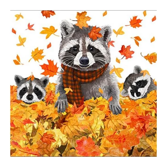 Rocky & Friends papírszalvéta 33x33cm, 20db-os, PPD.C333001425