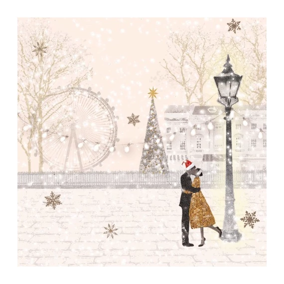 Christmas Love papírszalvéta 33x33cm, 20db-os, PPD.C333003169