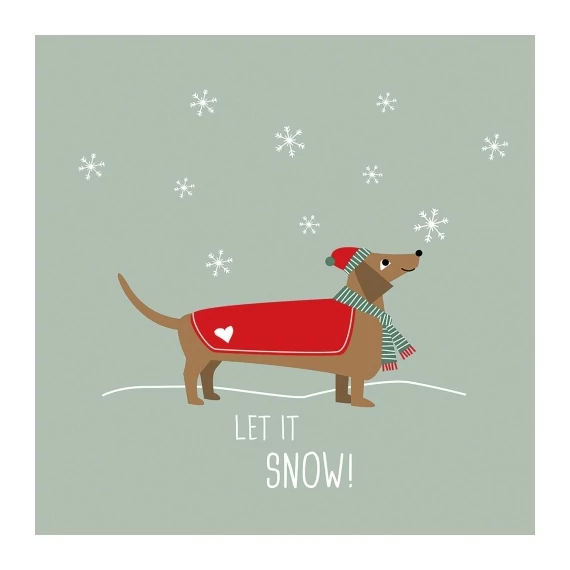 Winter Story papírszalvéta 33x33cm, 20db-os, PPD.C333003137