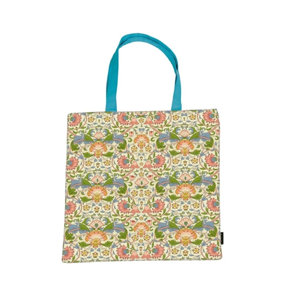 Textil bevásárlótáska 38x40cm, polyester, William Morris: Lodden Pattern, FRI.12738