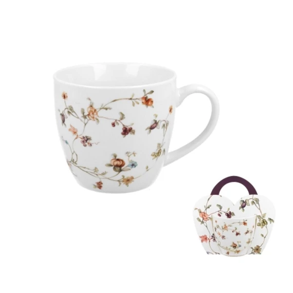 Porcelánbögre 460ml, díszcsomagolásban, Safa, D.G.29864