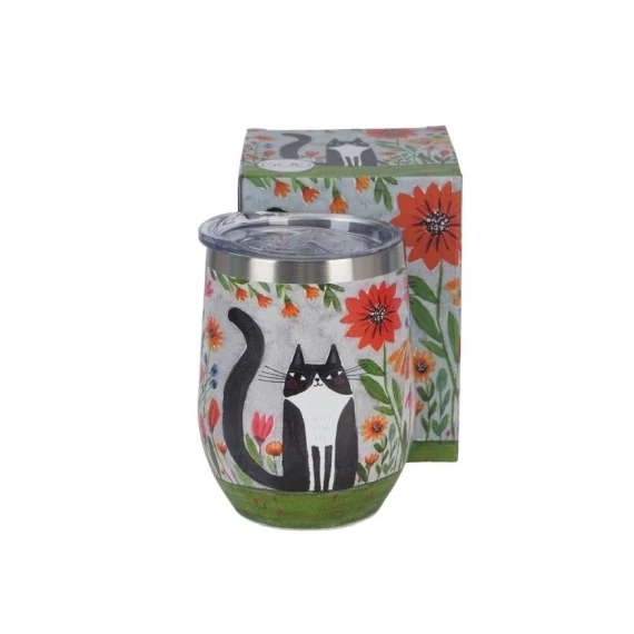 Rozsdamentes acél hőtartó pohár 330ml, Meadow, D.G.61000