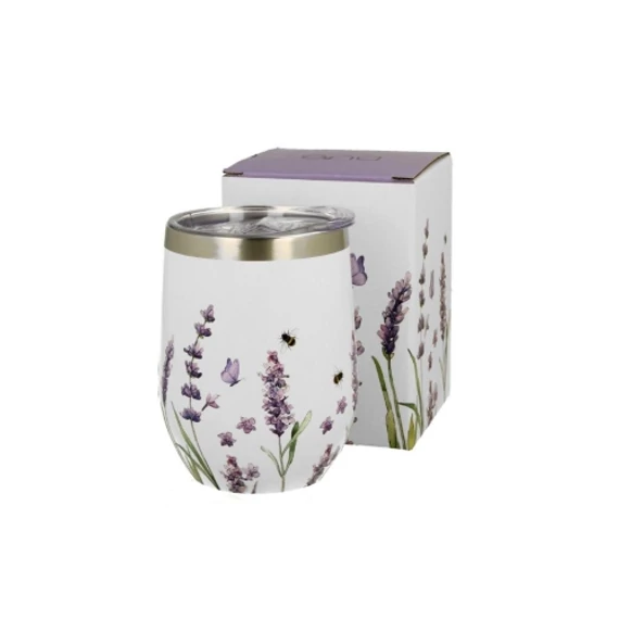 Rozsdamentes acél hőtartó pohár 330ml, Classic Lavender, D.G.61161