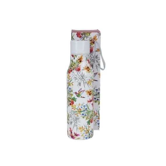 Rozsdamentes acél hőtartó útipalack duplafalú, 0,5L, Linnea, D.G.61178