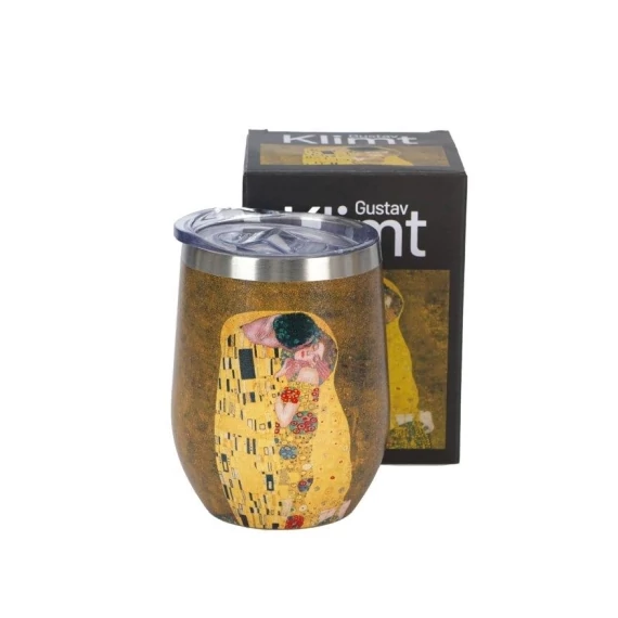 Rozsdamentes acél hőtartó pohár 330ml, Klimt: The Kiss, D.G.73331
