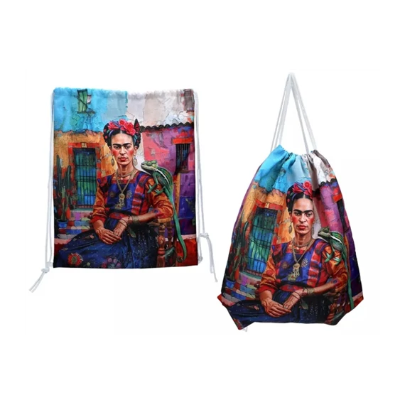 Hátizsák 36x43cm, Frida Kahlo, H.C.021-7520