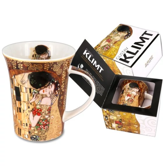 Porcelánbögre Klimt dobozban ,350ml,Klimt:The kiss, H.C.532-8101