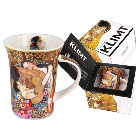Porcelánbögre Klimt dobozban,350ml,Klimt:The Family, H.C.532-8119