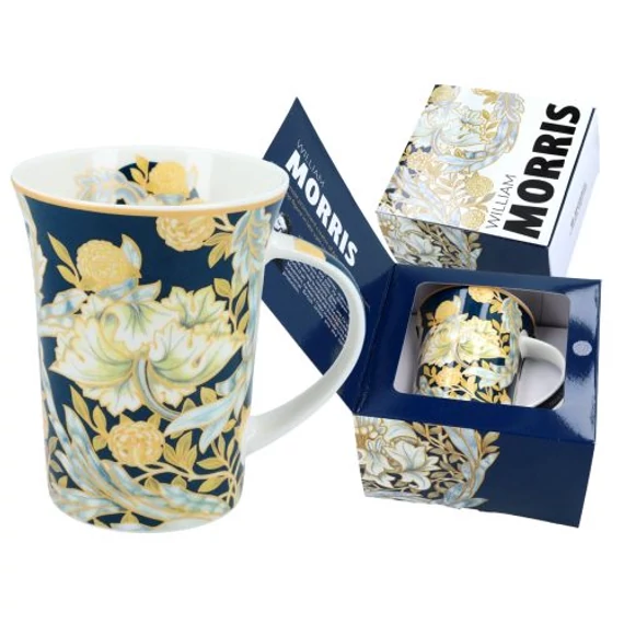 Porcelánbögre 350ml,William Morris,dobozban, H.C.834-8104