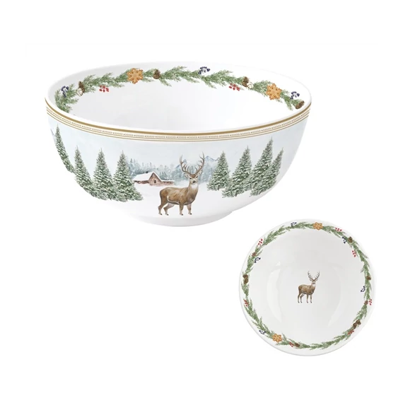 Porcelántál 15cm, White Forest, R2S.1191WHIF
