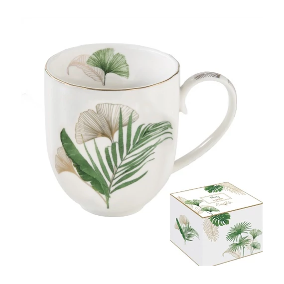 Porcelánbögre 300ml, dobozban, Exotique, R2S.1280EXOT