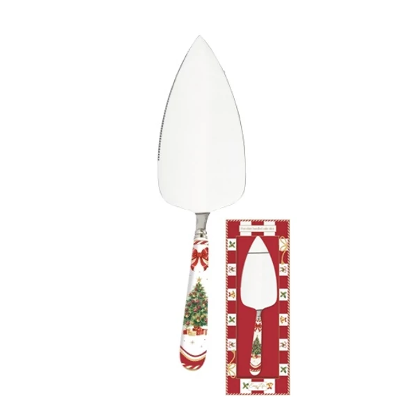 Rozsdamente süteményeslapát porcelánnyéllel, Christmas Tale, R2S.967CTAL
