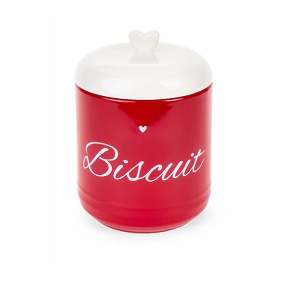 Kerámia konyhai tárolóedény 14x14x19,3cm, 1300ml, Biscuit, N.S.CLC250913