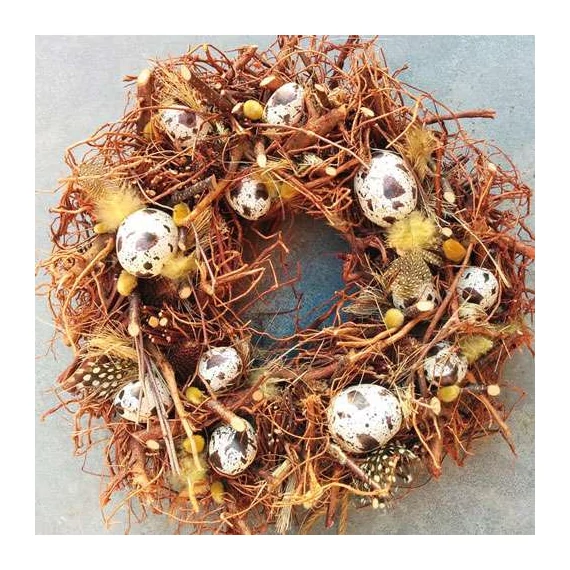 Easter Wreath papírszalvéta 33x33cm,20db-os, AMB.23301590