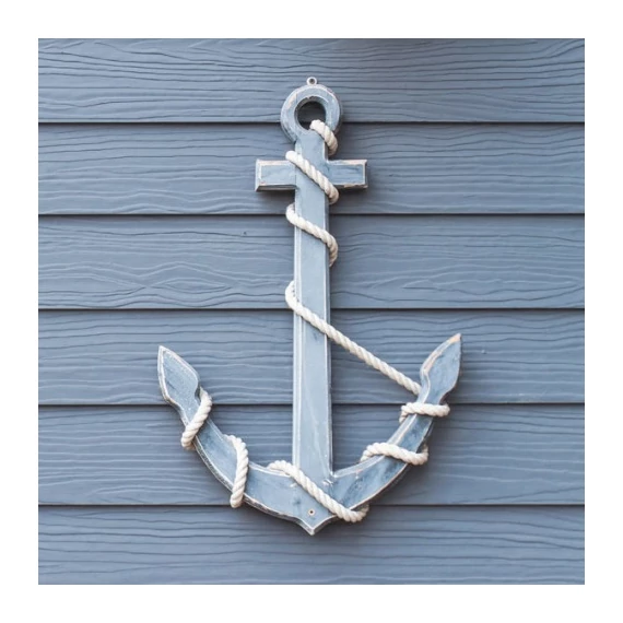 Wooden Anchor blue papírszalvéta 33x33cm,20db-os, AMB.13309520