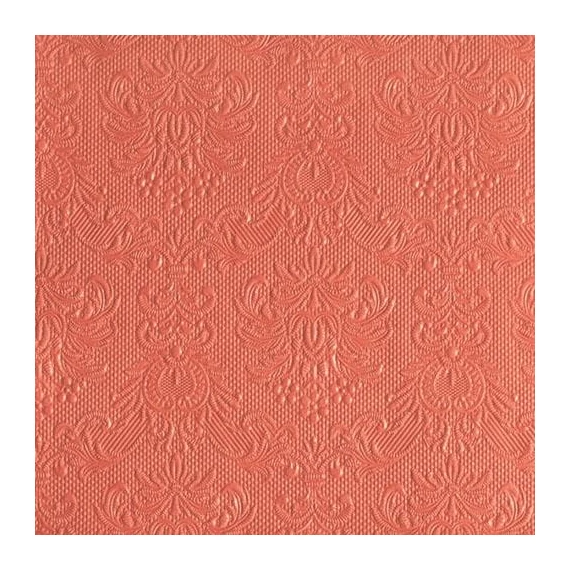 Elegance peach dombornyomott papírszalvéta 33x33cm, 15db-os, AMB.13311105 Elegance peach dombornyomott papírszalvéta 33x33cm, 15db-os, AMB.13311105