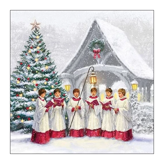 Singing Choir papírszalvéta 33x33cm,20db-os, AMB.33312015