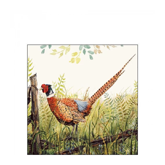 Glorious pheasant papírszalvéta 25x25cm, 20db-os, AMB.12517515