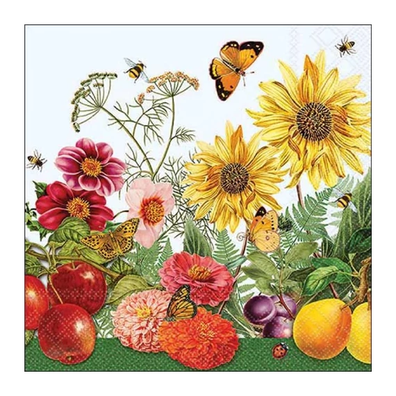 Sunny Garden papírszalvéta 33x33cm, 20db-os, AMB.13319990