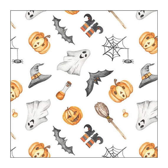 Happy Halloween papírszalvéta 33x33cm, 20db-os, AMB.13319920