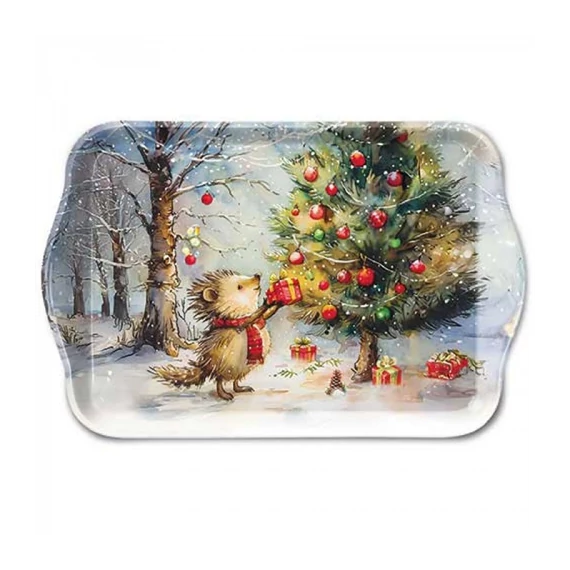 Present for hedgehog műanyag kistálca 13x21cm, AMB.33720105
