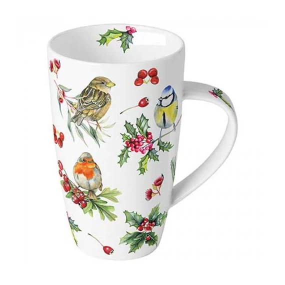 Birds in Winter porcelánbögre 0,6l, AMB.38919955