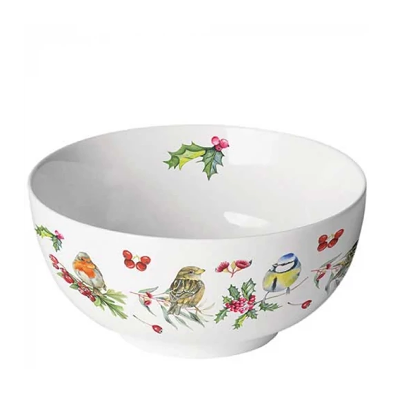 Birds in Winter porcelántál 6,5x14cm, AMB.34819955