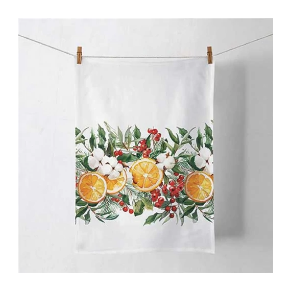 Winter Oranges konyharuha 50x70cm, 100% pamut, AMB.37819935