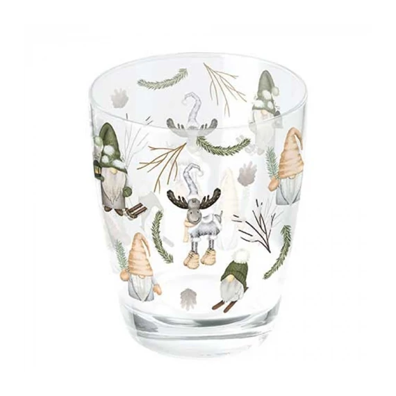 Forest gnomes white üvegpohár 0,25l, AMB.34320190