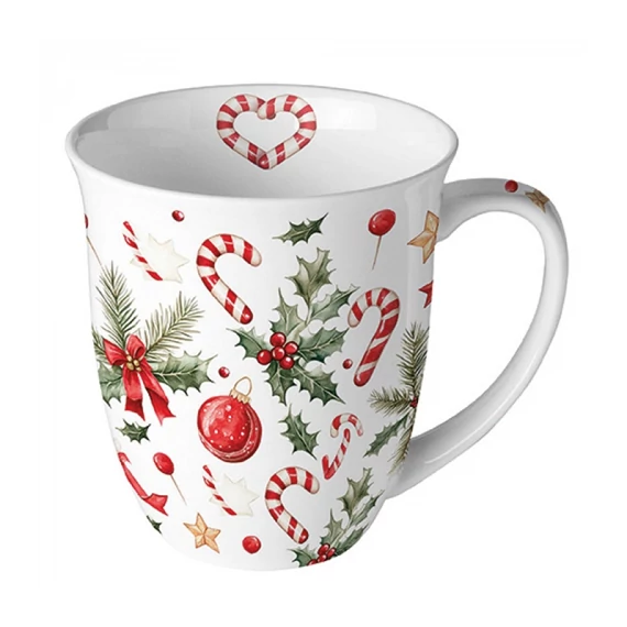 Christmas Elements porcelánbögre 0,4l, AMB.38420290