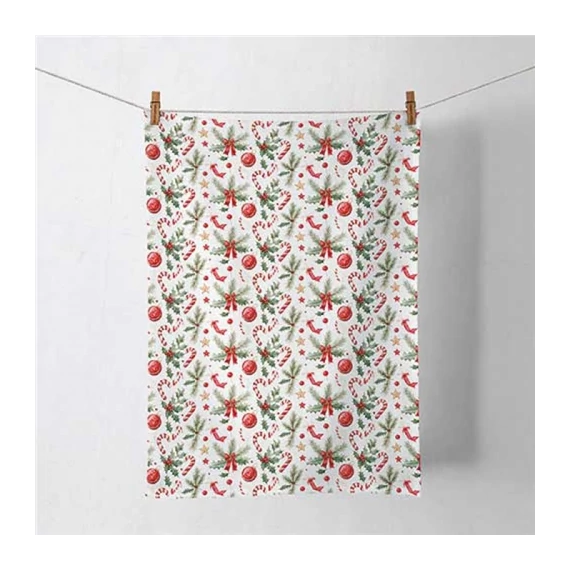 Christmas Elements konyharuha 50x70cm, 100% pamut, AMB.37820290