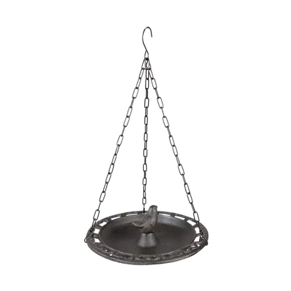 Fém madáretető 23x8cm/36cm,madaras, CLEEF.6Y5288