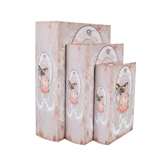 Madaras fadobozszett 3 részes, 27X22x7/22x17x6/17x12x4cm, CLEEF.65689