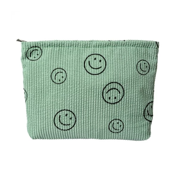Neszesszer 27x5x17cm, pamut, smiles, CLEEF.JZTB0089