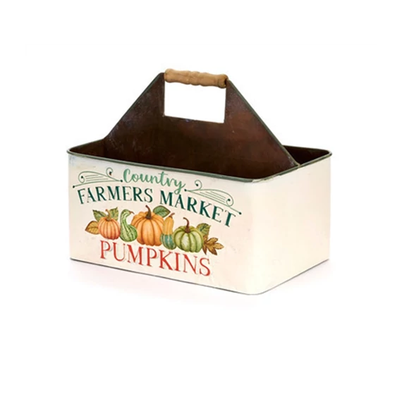 Fémláda 30x20x14,5-25,5cm, Farmers market, N.S.MBF21994