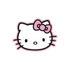 Kép 1/2 - Hello Kitty Pink Bow formapárna, díszpárna Velúr