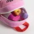 Kép 3/6 - Hello Kitty Charm plüss hátizsák, táska 22 cm