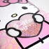 Kép 3/4 - Hello Kitty Heart hologrammos hátizsák, táska 32 cm